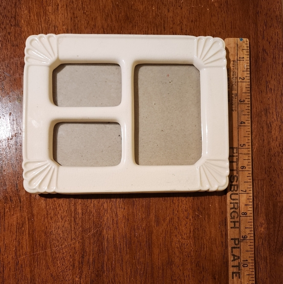 Vintage Burnes Ceramic Multi Photo Frame - Picture 3 of 8